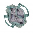 Женская сумка-тоут из полиэстера зеленая BAGS4LIFE 88008 с ручками