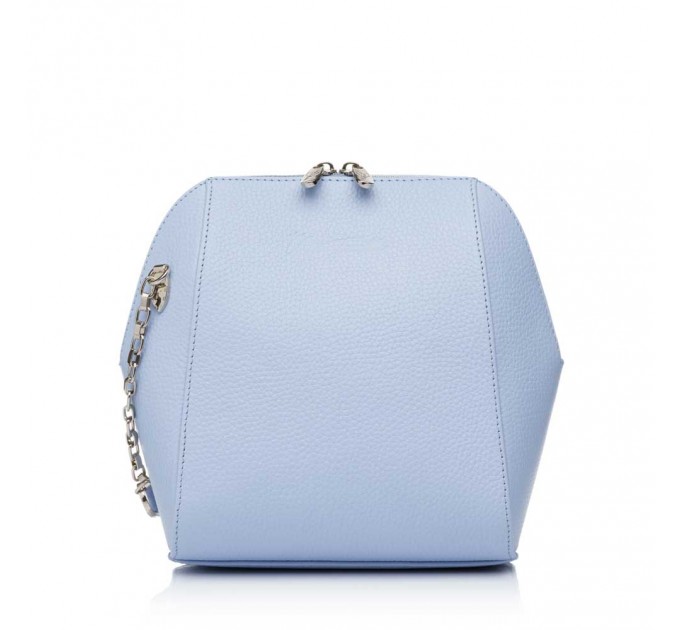 Жіноча шкіряна сумка Vito Torelli 1070 блакитна лазурь