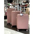 Чемодан средний пластиковый BAGS4LIFE PP720 розовый