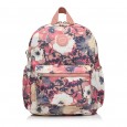 Рюкзак жіночий з поліестера рожевий принт BAGS4LIFE 91402