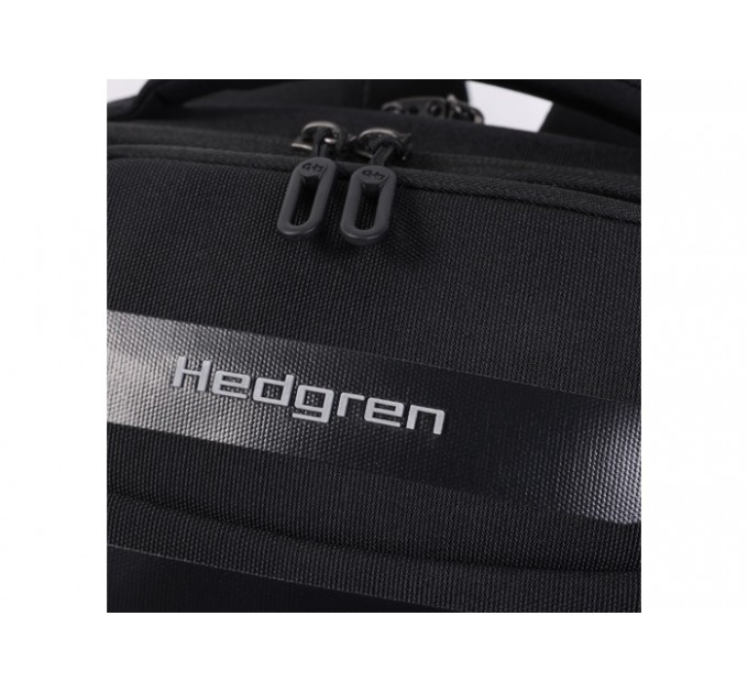 Чоловічий рюкзак чорний HEDGREN Comby HCMBY07/003-01