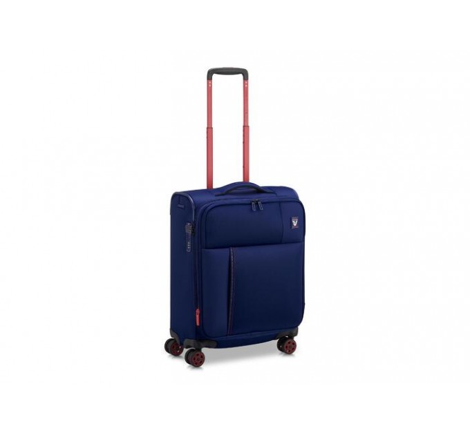 Чемодан маленький тканевой ультрамарин Roncato MOVE 415353/93 с расширением