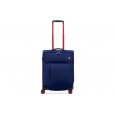 Чемодан маленький тканевой ультрамарин Roncato MOVE 415353/93 с расширением