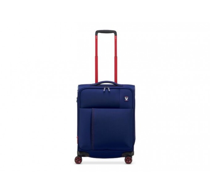 Чемодан маленький тканевой ультрамарин Roncato MOVE 415353/93 с расширением