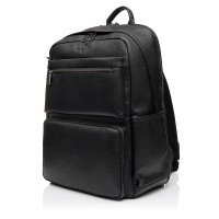 Чоловічий рюкзак з натуральної шкіри чорний BAGS4LIFE MAN 7211