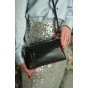 Женская сумка кросс-боди из натуральной кожи черная BAGS4LIFE 76033