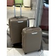 Велика валіза з поліпропілену BAGS4LIFE PP1220 кава