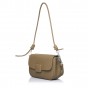 Женская сумка из натуральной кожи бежевая BAGS4LIFE M201