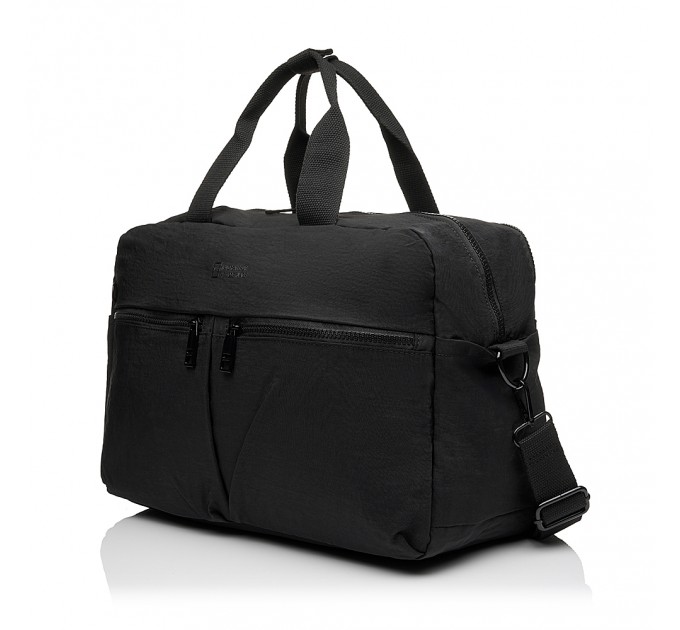 Дорожная сумка из полиэстера черная BAGS4LIFE 66806