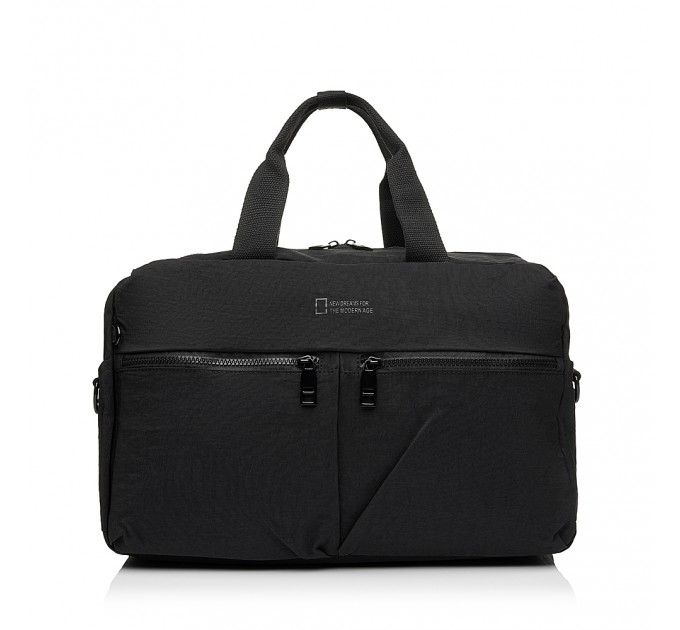 Дорожная сумка из полиэстера черная BAGS4LIFE 66806