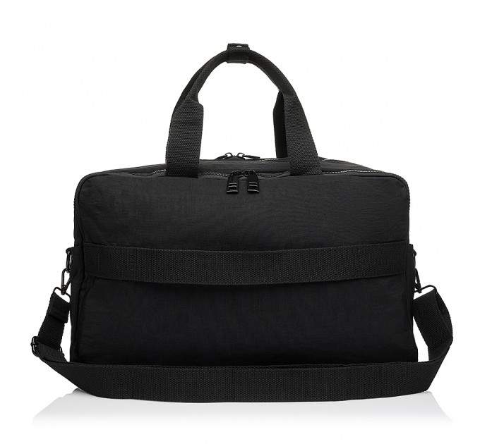 Дорожная сумка из полиэстера черная BAGS4LIFE 66806
