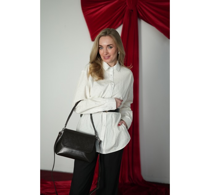 Сумка жіноча шкіряна коричнева Vito Torelli 1047 5028/2115