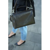 Сумка для жінок шкіряна коричнева Vito Torelli 1065 5028 анаконда