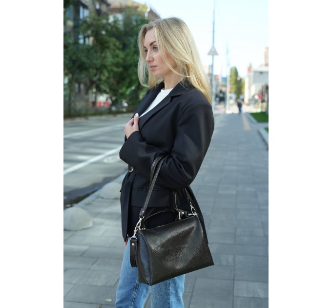 Сумка для жінок шкіряна коричнева Vito Torelli 1065 5028 анаконда Сумка для жінок шкіряна коричнева Vito Torelli 1065 5028 анаконда