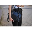 Сумка жіноча з натуральної шкіри чорна BAGS4LIFE 272