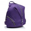 Рюкзак для ноутбука жіночий тканинний фіолетовий BAGS4LIFE W1011