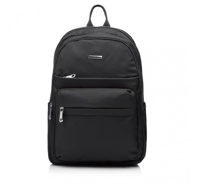 Рюкзак для ноутбука тканинний чорний BAGS4LIFE W7050