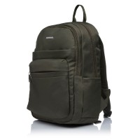 Рюкзак для ноутбука тканевый зеленый BAGS4LIFE W7050