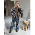 Сумка женская из натуральной кожи синяя BAGS4 LIFE 8211