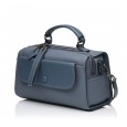 Сумка женская из натуральной кожи синяя BAGS4 LIFE 8211