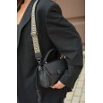 Жіноча сумка крос-боді з натуральної шкіри чорна BAGS4LIFE 9331 з верхньою ручкою