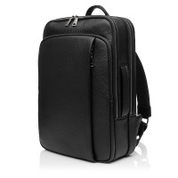 Діловий чоловічий рюкзак з натуральної шкіри чорний BAGS4LIFE MAN  NEW 131419-130