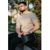 Сумка чоловіча з натуральної шкіри чорна Vito Torelli 7021 2060